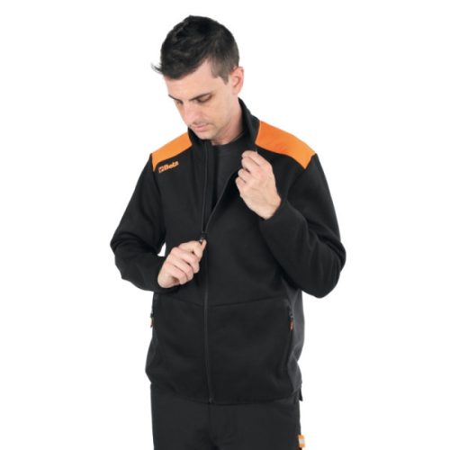 Beta 7565NG XS Hosszú ujjú felső, hosszú cipzáras, antracitszürke betétekkel