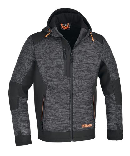 Beta 7637G Hosszú ujjú felső softshell anyag betétekkel. modern megjelenés, 7637g ami minden helyzetben kényelmes és melegen tart XS