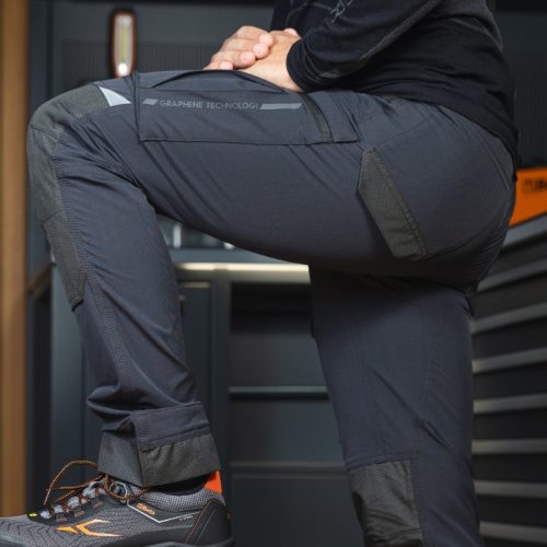 Beta 7640GG Sokzsebes, elasztikus munkanadrág grafénból XXL