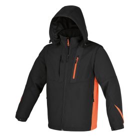   Beta 7659N Softshell dzseki levehető kapucnival és ujjakkal, fekete S