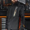 Beta 7659N Softshell dzseki levehető kapucnival és ujjakkal, fekete L