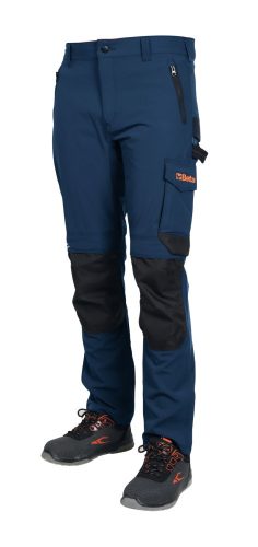 Beta 7660B Sokzsebes elasztikus munkanadrág kék L