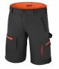Beta 7661G Sokzsebes elasztikus bermuda munkanadrág, könnyített kivitel Slim fit fekete M