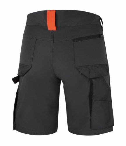 Beta 7661G Sokzsebes elasztikus bermuda munkanadrág, könnyített kivitel Slim fit fekete XS