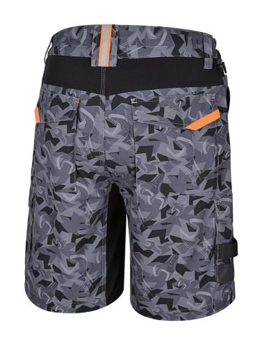 Beta 7815CM Sokzsebes bermuda munkanadrág, tartós, kényelmes és praktikus. Egyedi terepszínű design XS