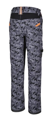 Beta 7818CM Sokzsebes munkanadrág, tartós, kényelmes és praktikus. Egyedi terepszínű design XXL