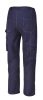 Beta 7840BL T/C twill munkanadrág 245g, kék. Derékban oldalt elasztikus S