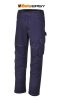 Beta 7840BL T/C twill munkanadrág 245g, kék. Derékban oldalt elasztikus S
