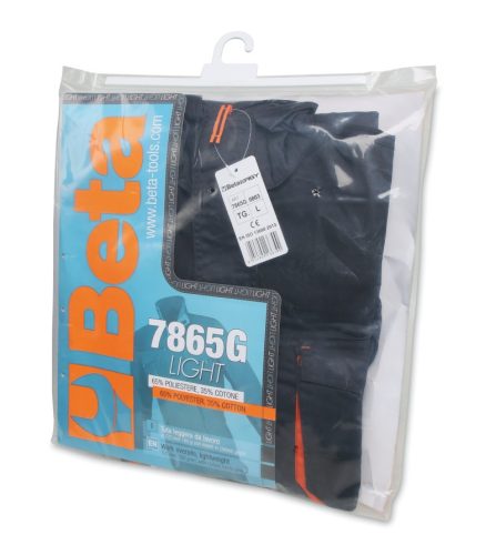 Beta 7865G Overall, könnyített kivitel, szürke XXXL