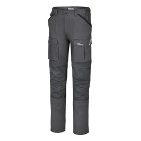 Beta 7930MG Sokzsebes munkanadrág, 100% pamut, szürke XS