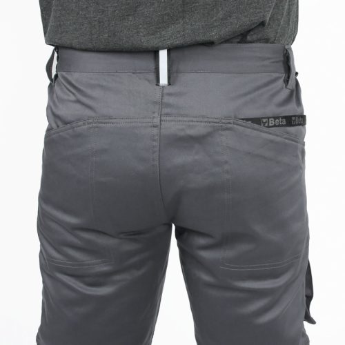 Beta 7930MG Sokzsebes munkanadrág, 100% pamut, szürke S