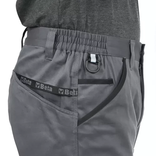 Beta 7930MG Sokzsebes munkanadrág, 100% pamut, szürke L