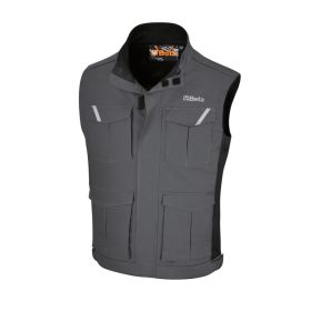 Beta 7937MG Munkamellény, 100% pamut, szürke XS