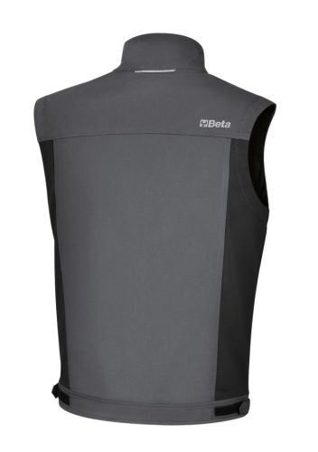 Beta 7937MG Munkamellény, 100% pamut, szürke M