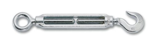 Beta 8006Z Feszítőszerelvény horoggal és szemmel, galvanizált M10