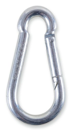 Beta 8074 Karabiner horog, galvanizált, lakkozott 7x70mm