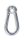 Beta 8074G Karabiner horog anyával, galvanizált 8x80mm
