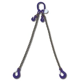   Beta 8097/G10 D6-1 Rögzítő emelőheveder, 2 karos, közelítő horgokkal és zárral, 10. biztonsági fok 6x1000mm