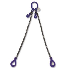   Beta 8097SL/G10 D6-1 Rögzítő emelőheveder, 2 karos, önzáró és közelítő horgokkal, 10. biztonsági fok 6x1000mm