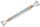 Beta 8109 Mindkét oldalon kengyeles feszítőszerelvény, horganyzott M33x300mm