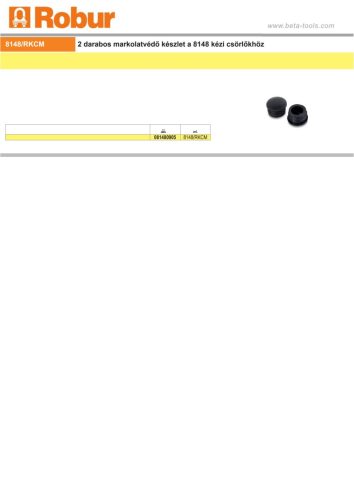 Beta 8148/RKCM 2 darabos markolatvédő készlet a Beta 8148 kézi csörlőkhöz