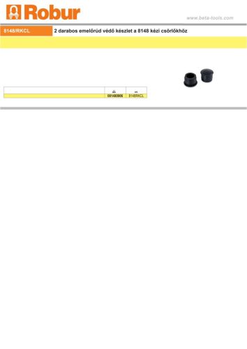 Beta 8148RKCL 2 darabos emelőrúd védő készlet a Beta 8148 kézi csörlőkhöz
