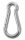 Beta 8274 Karabiner horog AISI 316 9x90mm