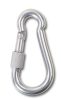 Beta 8274G Karabiner horog anyával AISI 316 8x80mm