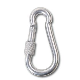 Beta 8274G Karabiner horog anyával AISI 316 6x60mm