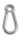 Beta 8274A Gyűrűs karabiner, rozsdamentes AISI 316 5x50mm