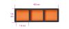 Beta VPM7 Szivacsbetét 406x125mm ÜRES