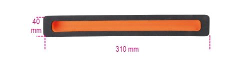 Beta VPM9 Szivacsbetét 310x40mm ÜRES