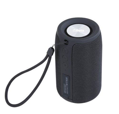 Beta 9549SBW Vezetéknélküli, hordozható Bluetooth 5.0 hangszóró, 6 funkció, kompakt és strapabíró, így már bárhol hallgathatja a kedvenc zenéjét.