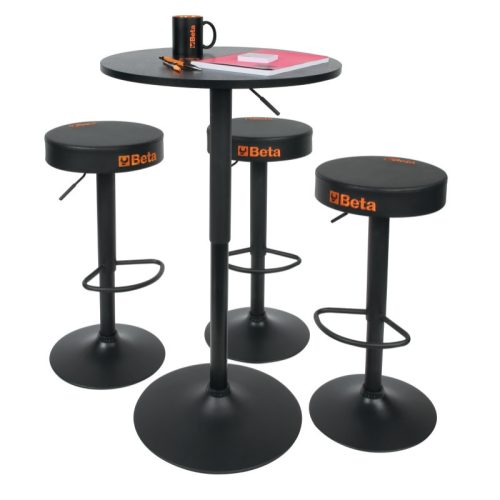 Beta 9566S/3 3 db állítható magasságú bárszék