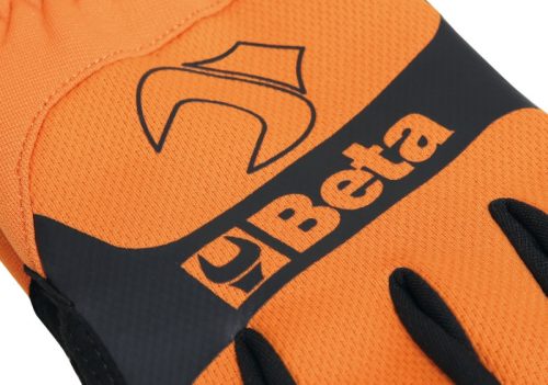 Beta 9574O Munkakesztyű, elasztizált gumis csuklórész, erősített hüvelykujj és mutatóujj, érintőképernyős eszközök használatra alkalmas XXL