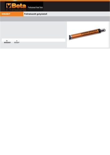 Beta 9592B/P Feliratozott golyóstoll