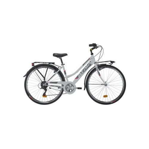 Beta 9599CB-WN Atala® city bike, alumínium váz, 6 sebességes Shimano® váltó, V-Brake® fék, 28" alumínium kerekek, szürke