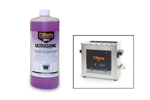 Beta 9881U 1 Ipari lúgos tisztítószer ultrahangos mosóberendezéshez 1 liter