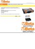 Beta C99V0 COMBO ABS szerszámdoboz átlátszó fedéllel ÜRES
