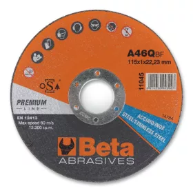 Beta 11046 1,0 VÁGÓKORONG ROZSDAMENTES ACÉLHOZ 125x1mm