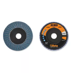   Beta 11202A 40 Csiszolótárcsák cirkónium csiszolóvászonnal, műanyag csiszolótalp, dupla lamellás kivitel P40