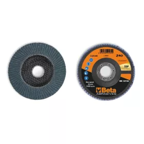   Beta 11216B 40 Csiszolótárcsák cirkónium csiszolóvászonnal, üvegszál csiszolótalp, egylamellás kivitel P40