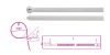 Beta BMBL3776 Acélfogas műanyag kábelkötegelő szalag, natúr 7,6x370mm