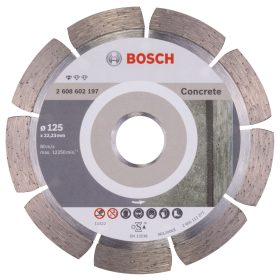 Bosch gyémánt tárcsa 125mm Standart for Concrete