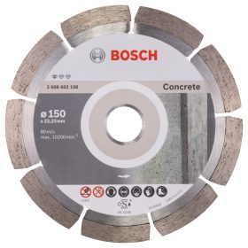 Bosch gyémánt tárcsa 150mm prof. concrete