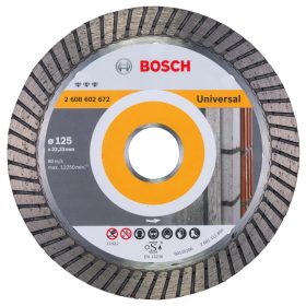 Bosch gyémánt tárcsa 125mm UPP-T Universal