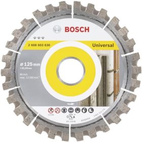 Bosch gyémánt tárcsa 125mm Best for Universal