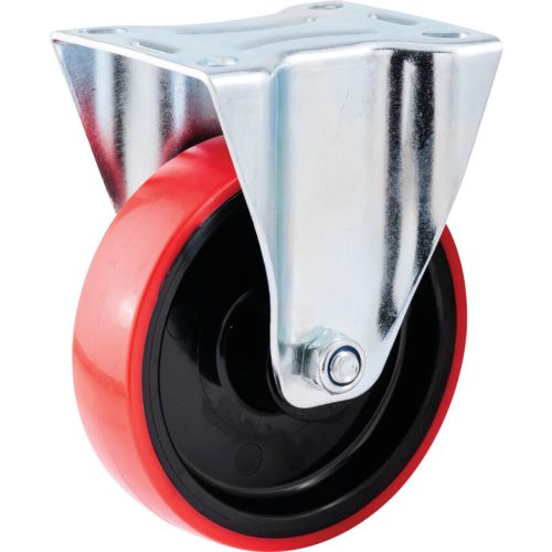 Atlas fix típus felsõ tányérral 125mm  poliuretán abroncs