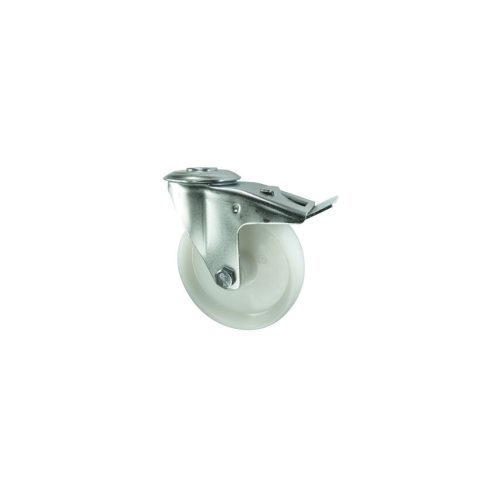 Atlas bolygó típus csapszegfurattal és fékkel 80mm nylon
