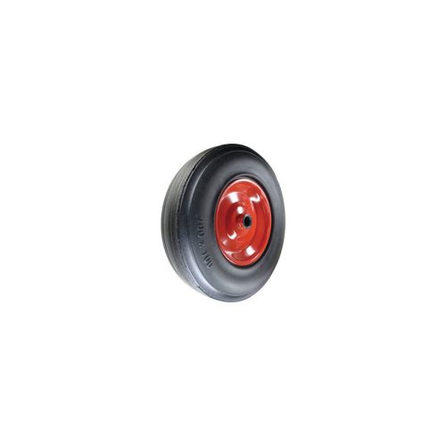 Atlas széles, párnás abroncsos kerék préselt acélból görgőscsapágyas CTR 330mm-1"